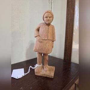 Hand Carved Lady